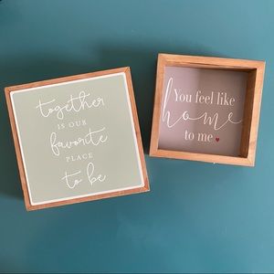 NEW: Two decorative frames